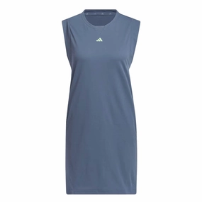 Breathe Zone Thermoregulating Material adidas - Women's Ultimate365 Twistknit Sleeveless Dress (IR7193)