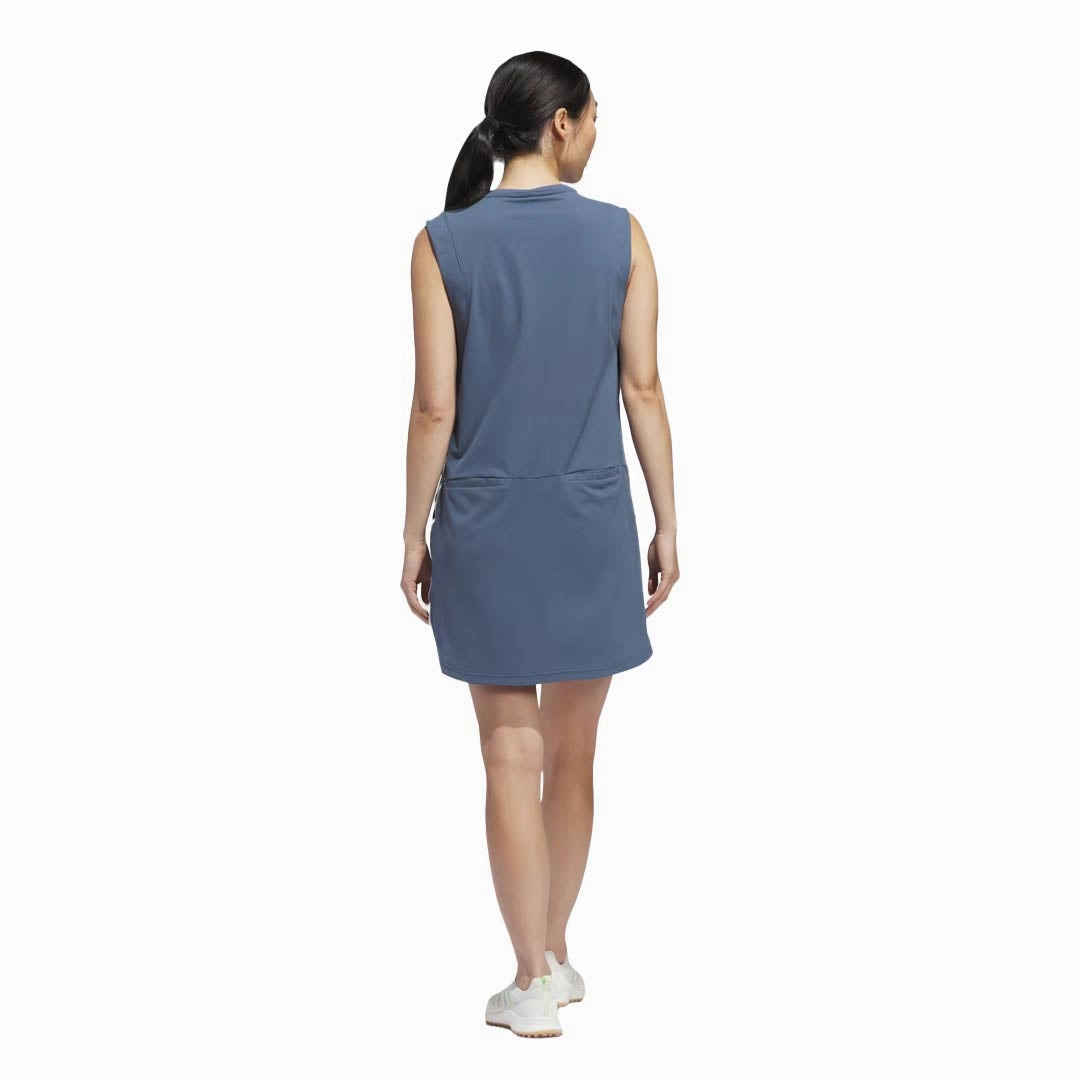 adidas - Women's Ultimate365 Twistknit Sleeveless Dress (IR7193) Run Control Light Reflective Trim Accent