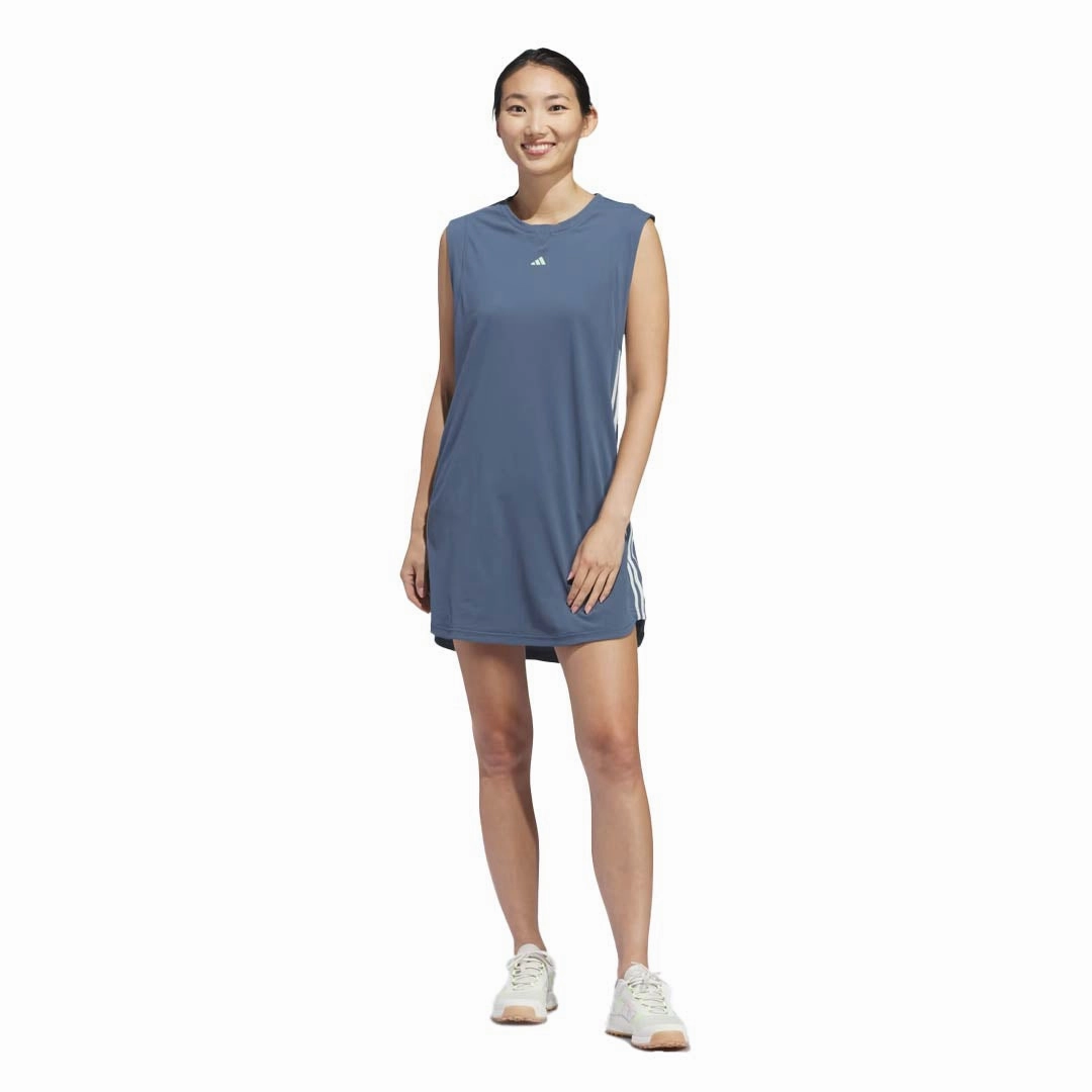 adidas - Women's Ultimate365 Twistknit Sleeveless Dress (IR7193) Base Movement Thermoregulating Material