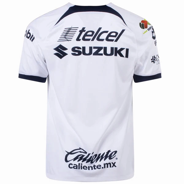 Zero Distraction Tagging Nike Pumas UNAM Home Jersey w/ Liga MX Patch 23/24 (White/Obsidian)