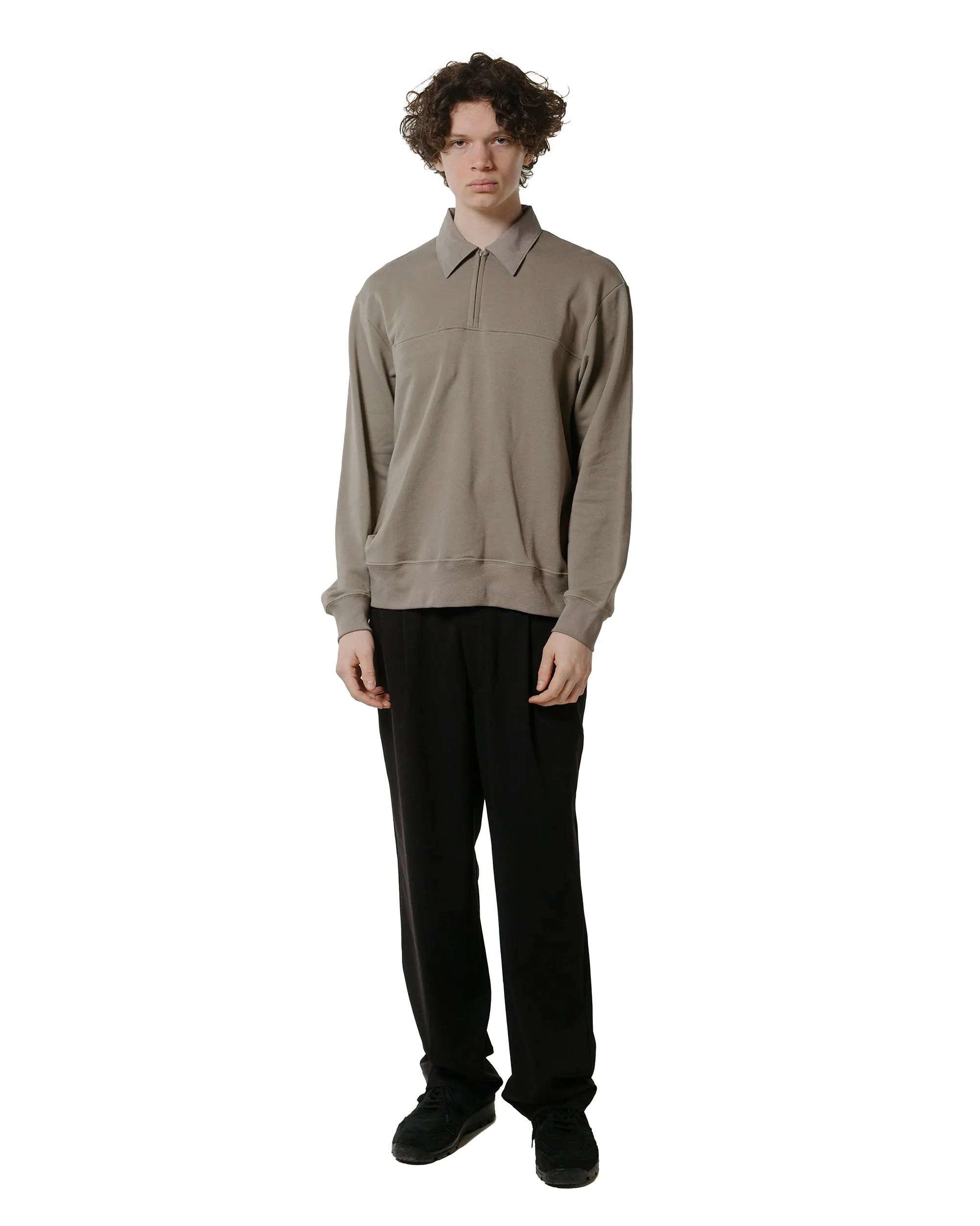 soft fit Easy Look Lady White Co. Anderson Quarter Zip Anvil Grey