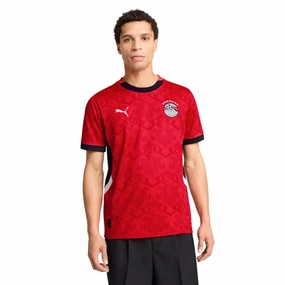 Egypt 2025 Home Jersey Fuzz Free Surface Functional Look