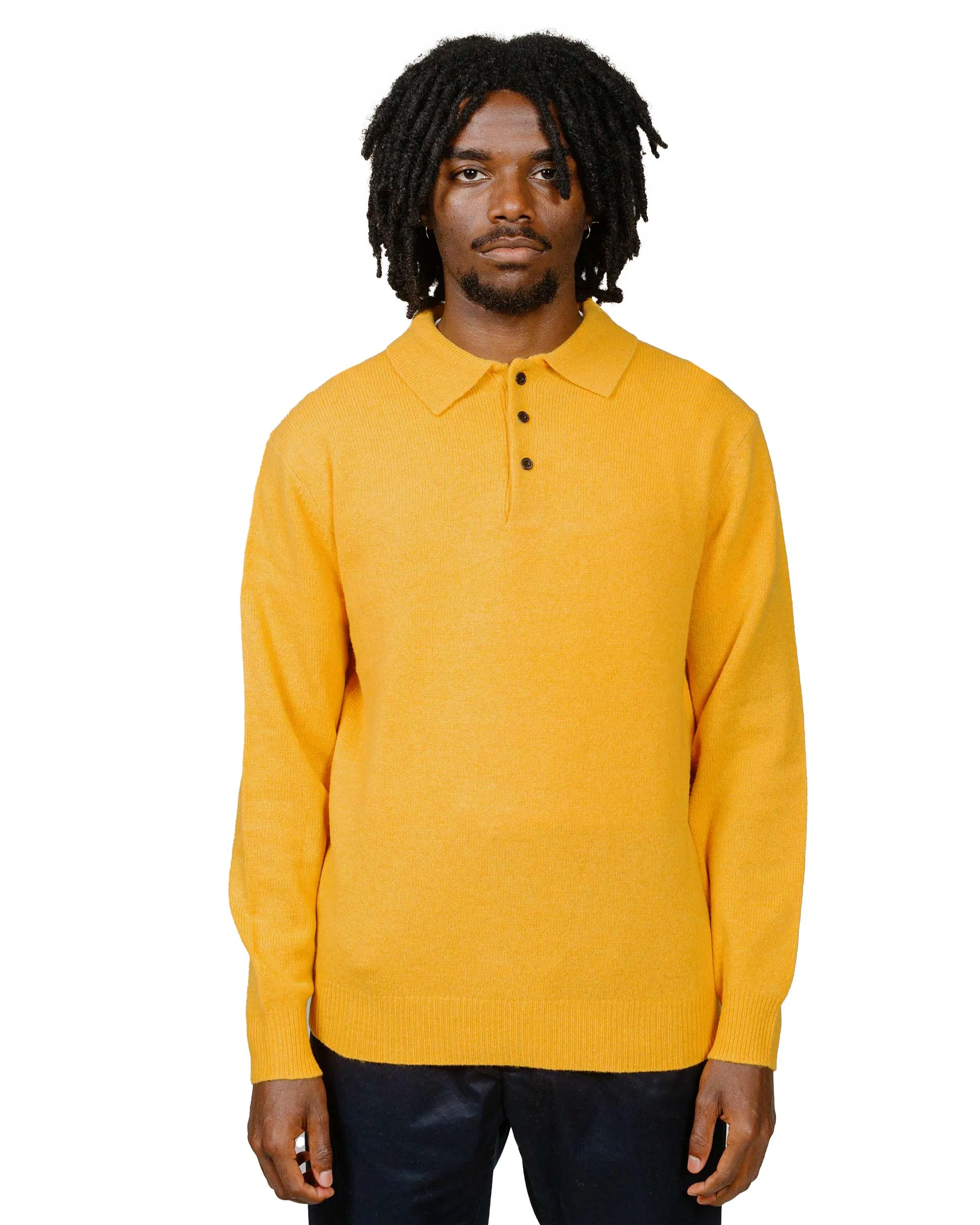 Beams Plus Knit Polo 9G Gold Quilted Lining All Purpose Layer