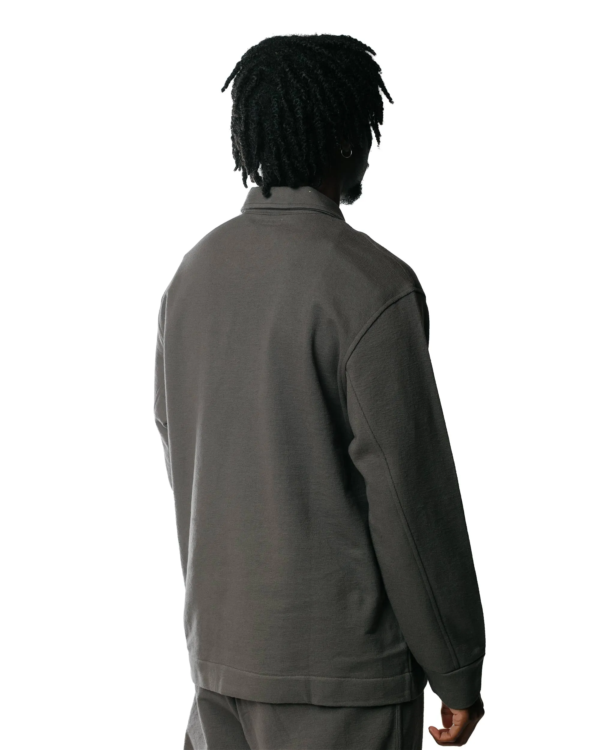 Lady White Co. Francisco Button Down Solid Grey Sophisticated Style Wrinkle-Free