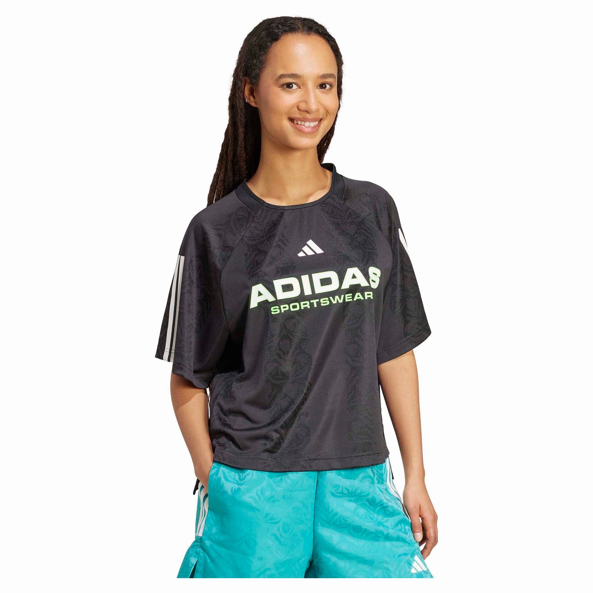 Women's Tiro X Common Goal Jaquard Tee Geometric precision
