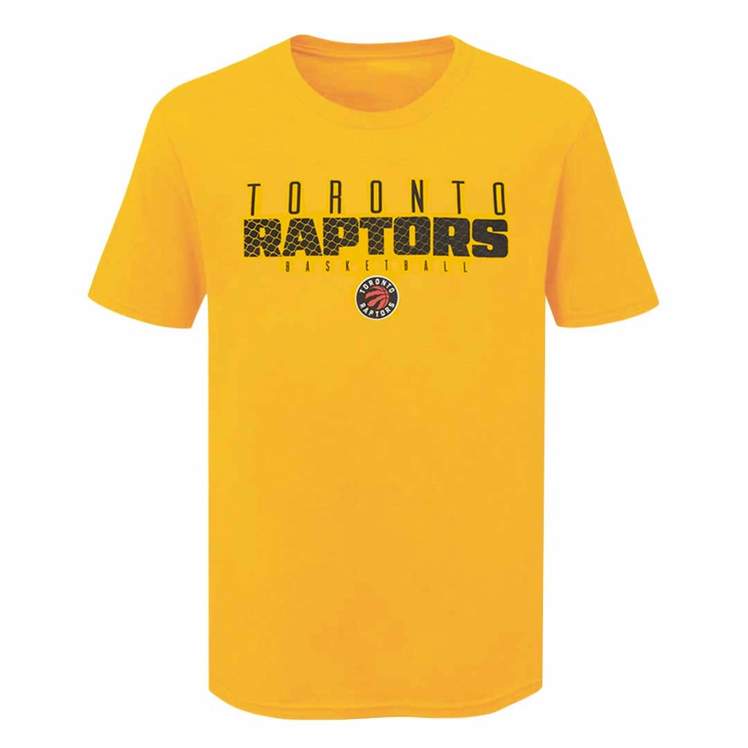 Smooth Coverage Balanced Fit NBA - Men's Toronto Raptors Mesh T-Shirt (NAXA09NMSC3A1PB 71GLD)