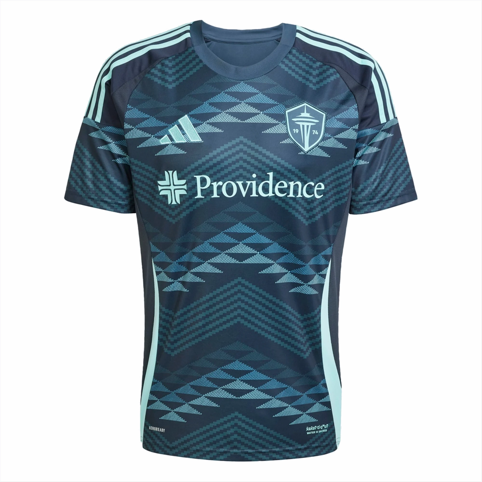 Fast Reaction Action Fit Adidas Seattle Sounders Away Jersey 25/26 (Aura Ink)