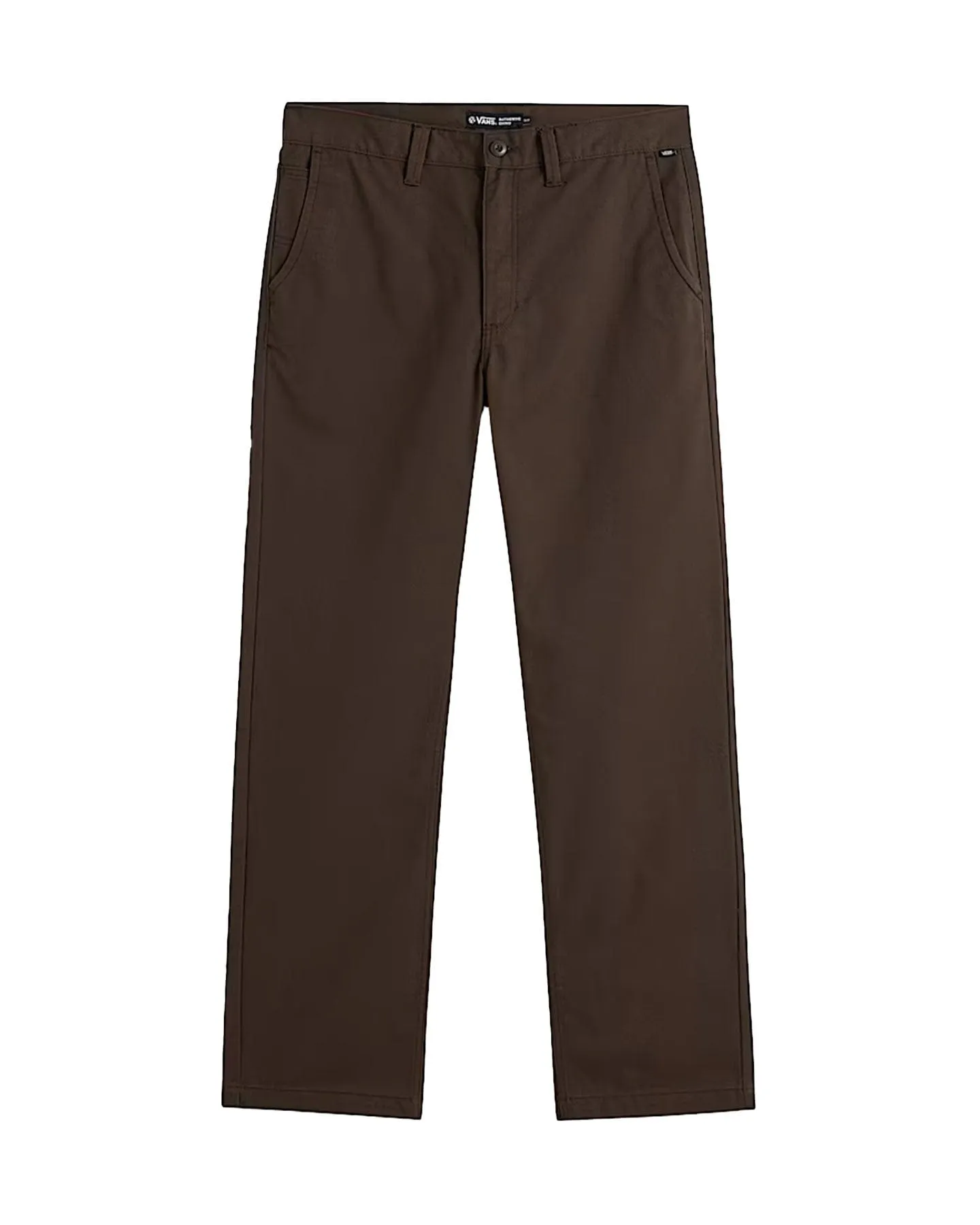 Vans Authentic Relaxed Chino Pants - Coal Brown Korean Fresh