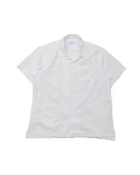 Lounge Comfort Engineered Garments Camp Shirt White Cotton Handkerchief