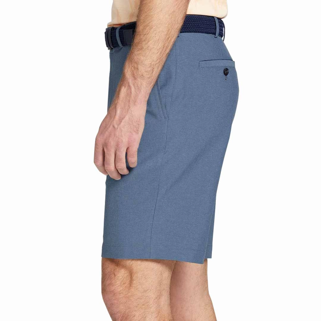 Essential Fit Sport Clip Compatible Walter Hagen - Men's Plain Micro Lines Shorts (MGA14175 410)