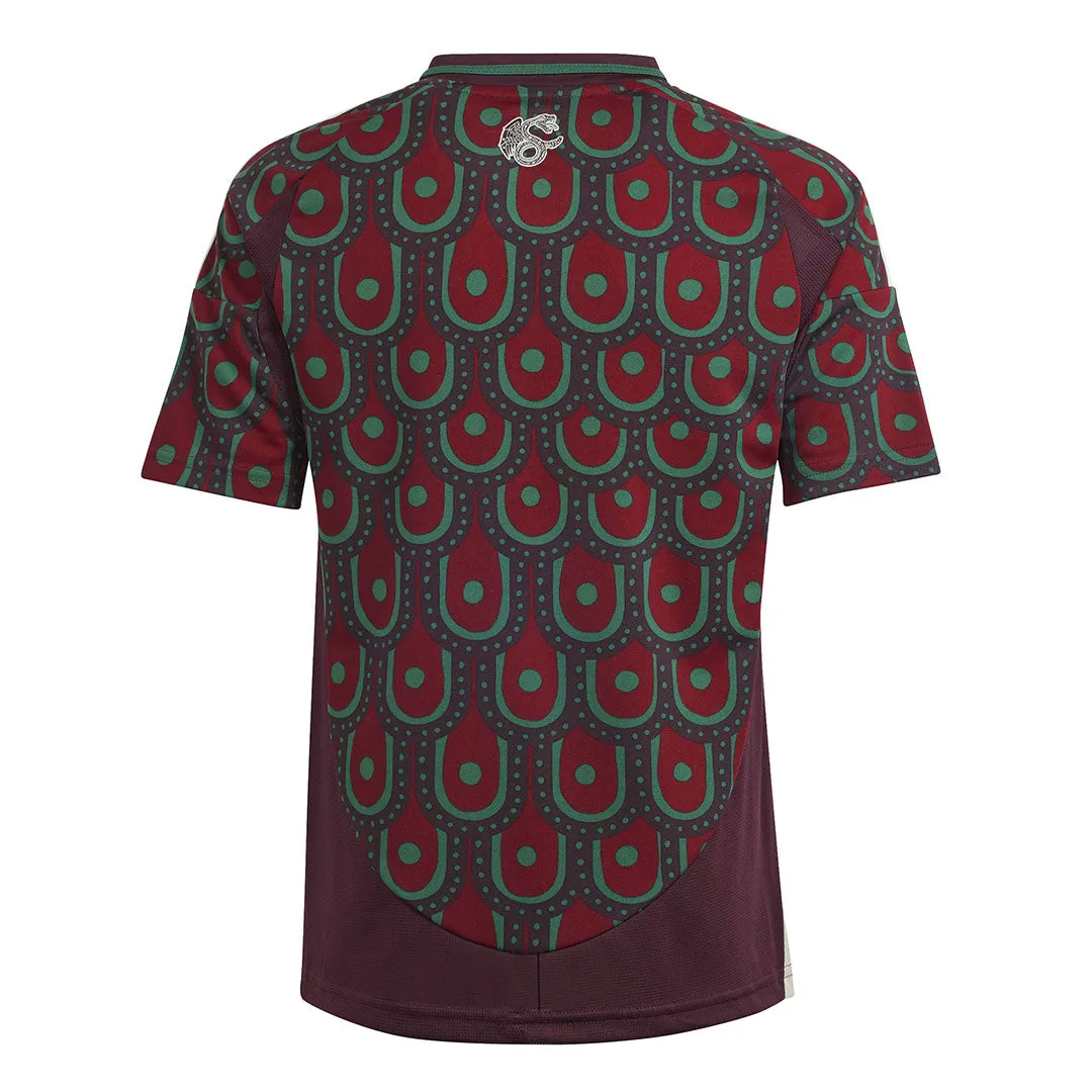 adidas - Kids' (Junior) Mexico 24 Home Jersey (IP6364) UV Protection