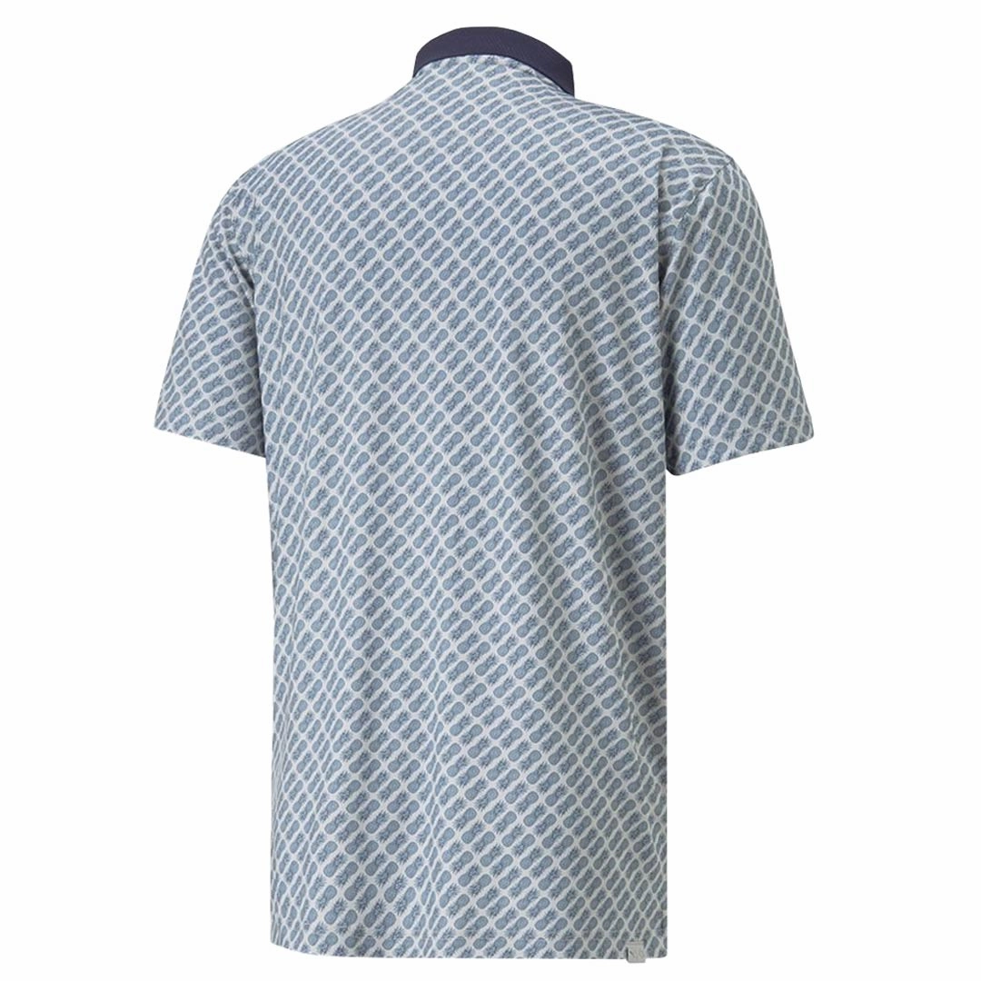 Fast Release Moisture Double Layered Edge Reinforcement Puma - Men's Mattr Pineapples Polo (538992 03)