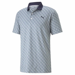 Puma - Men's Mattr Pineapples Polo (538992 03) Bold Colorway Stretch Trim