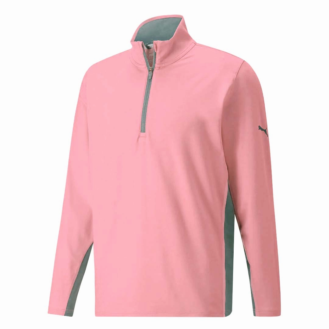 Street Motion No Pressure Puma - Men's Gamer Golf 1/4 Zip Pull Over Sweater (599127 41)