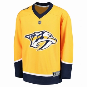 Daily Active Fanatics - Kids' (Youth) Nashville Predators Home Replica Jersey (265Y NPRH 2GL RJH)