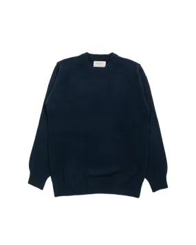 The Real McCoy's MC21114 Wool Crewneck Sweater Navy Quality control product mass produced efficiency