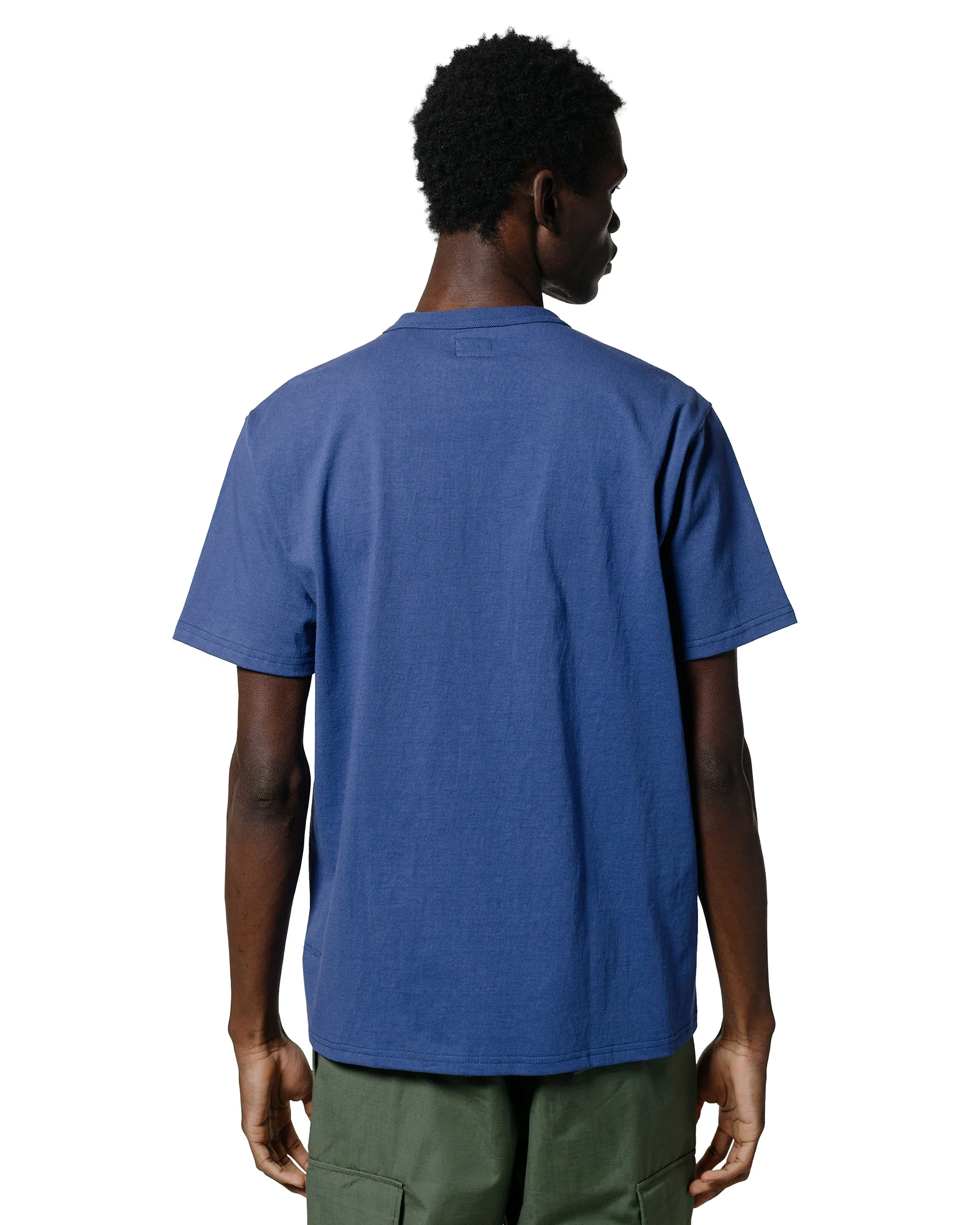 The Real McCoy's MC25007 Military Tee / F.E. Warren Base MQ Navy Colorfast Material