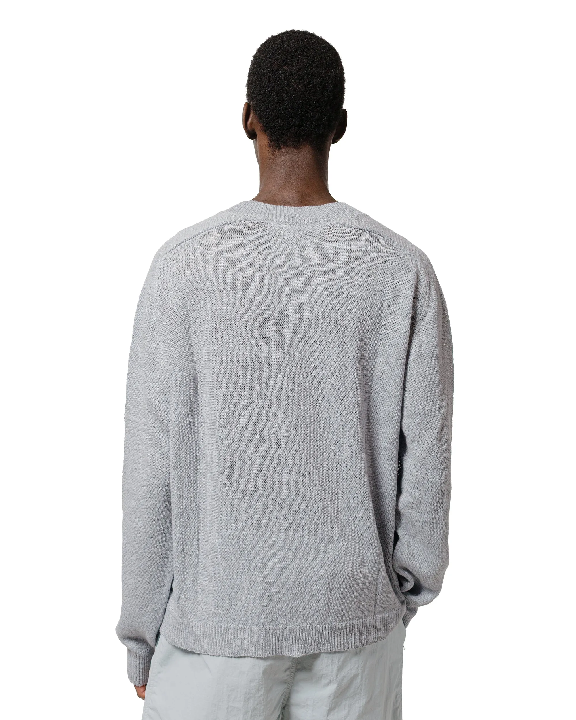 Our Legacy Rue V-Neck Powder Blue Cyclone Linen budget-friendly Comfy Essentials