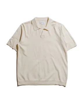 Norse Projects Leif Cotton Linen Polo Kit White Limited Edition