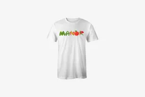 Casual dress Manor "Agritopia Fruit T-Shirt" M - White