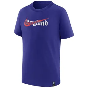 Ultimate Fit Nike England Swoosh T-Shirt (Light Concord)