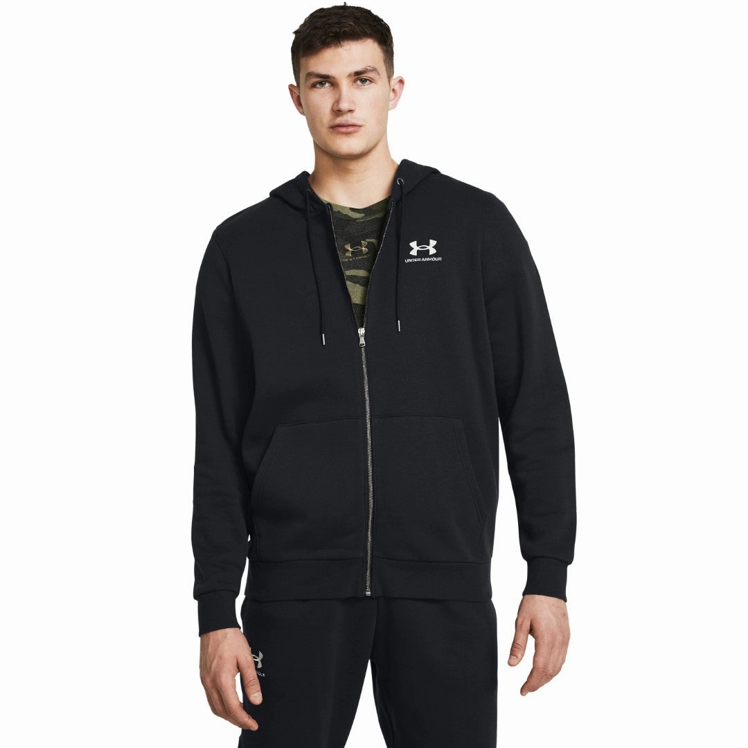 Hiking Suitable Minimal Staple Essential Fleece Full Zip Sweatshirt