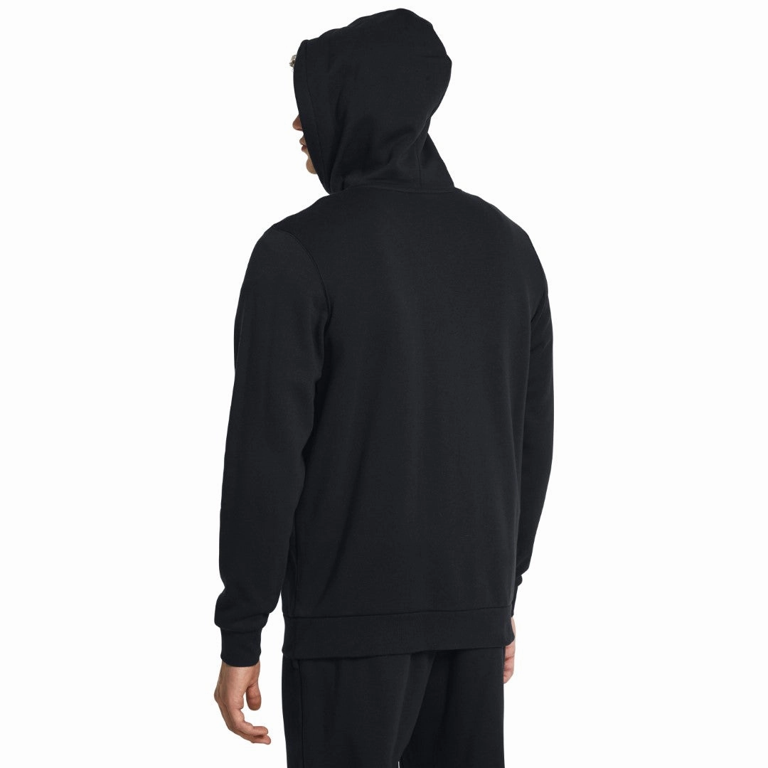 Streetwear Basics Satin Lining Essential Fleece Full Zip Sweatshirt