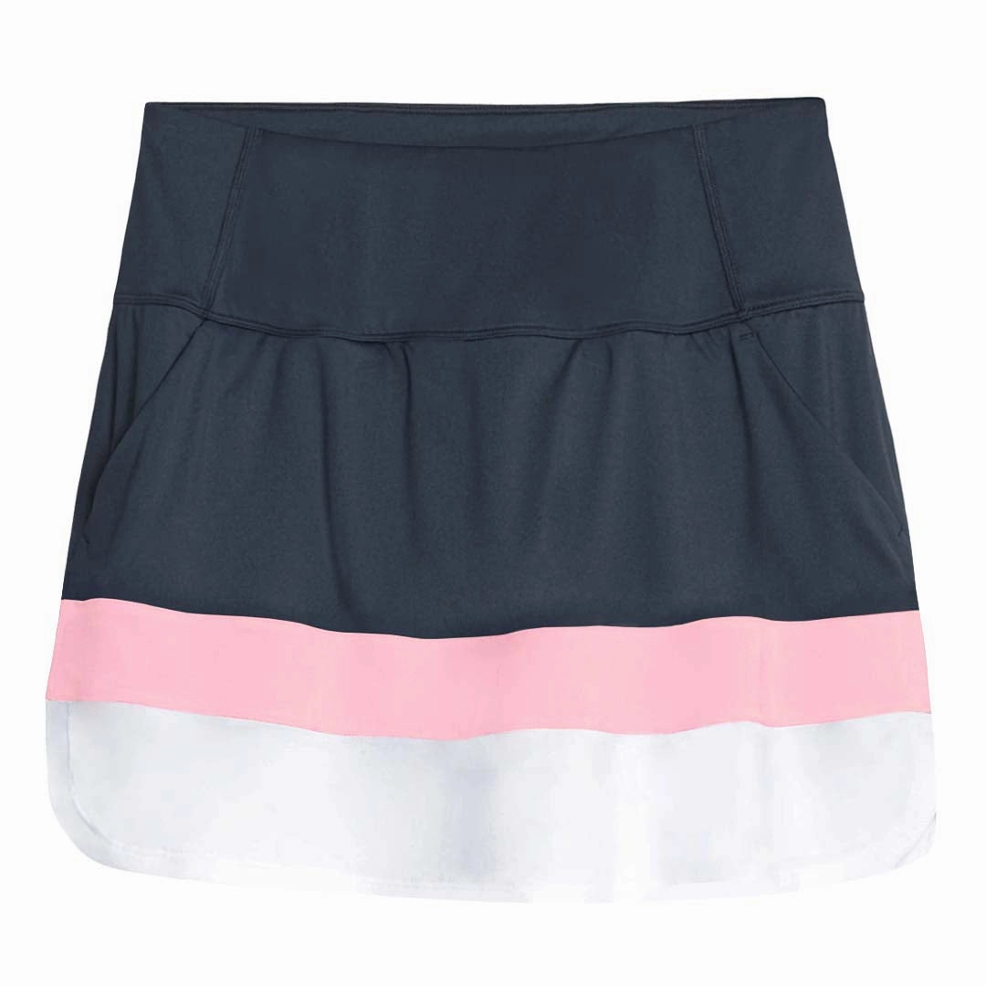 Puma - Women's PWRMESH Colorblock Skirt (622268 04) Ventilation Mesh Panel Dynamic Feel
