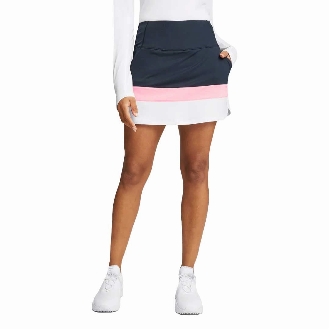 Puma - Women's PWRMESH Colorblock Skirt (622268 04) Fluid motion Multi Panel Construction