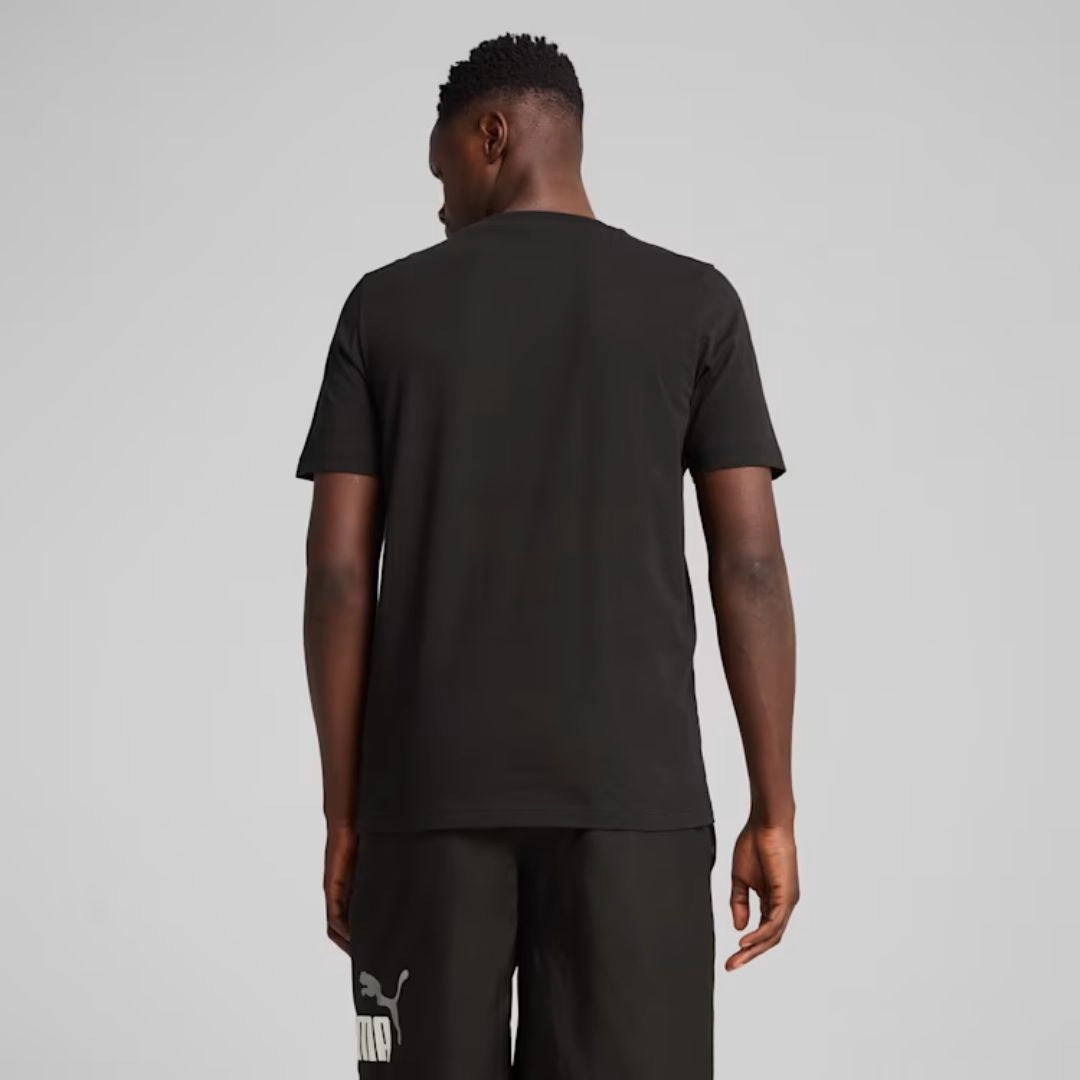 No Slip Shoulder Design Essentials Block T-shirt