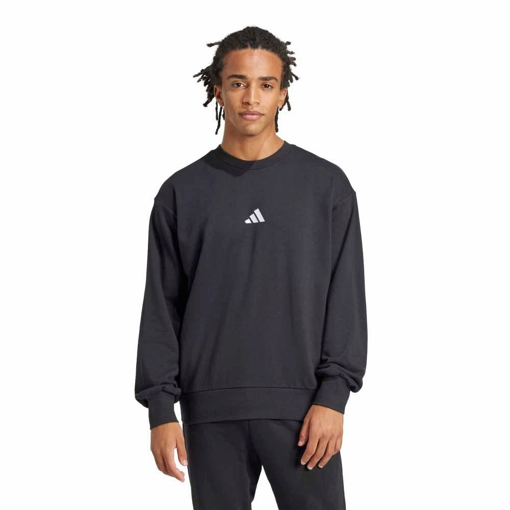 Essentials Feelcozy French Terry Sweatshirt Embroidered Logo market demand