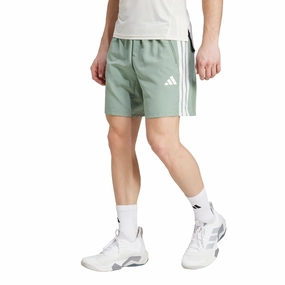 Essentials Training 3-Stripes Woven Shorts hypoallergenic Tennis wear