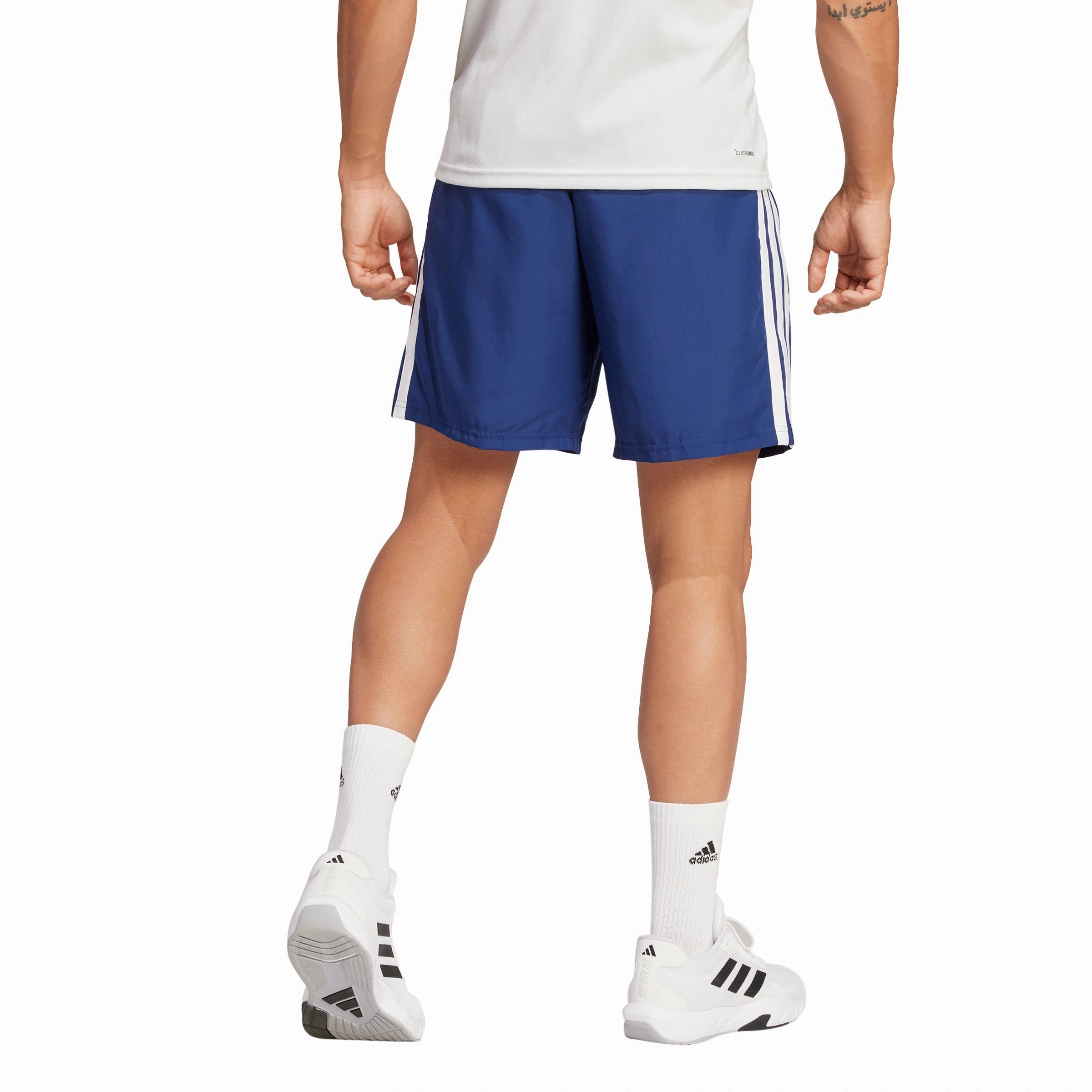 clean look Anti Pilling Technology Essentials Training 3-Stripes Woven Shorts