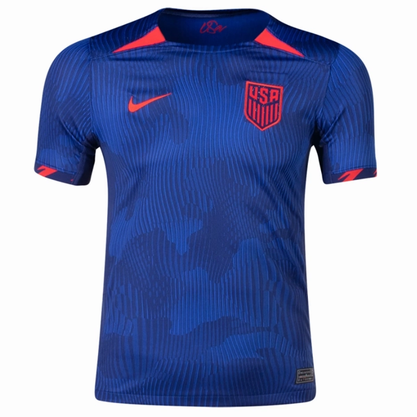Nike Youth United Stats Away Jersey 23/24 (Hyper Royal/Loyal Blue) Lightweight Lining Unisex Design