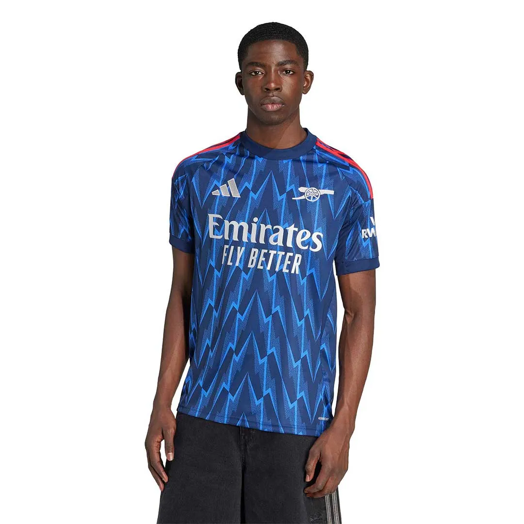 adidas - Men's Arsenal 25/26 Away Jersey (JI9511) Stretchable Seams Stretch Fit