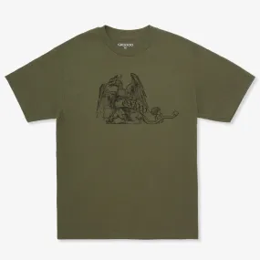 polo neck Thunderbird Tee (Military Green)
