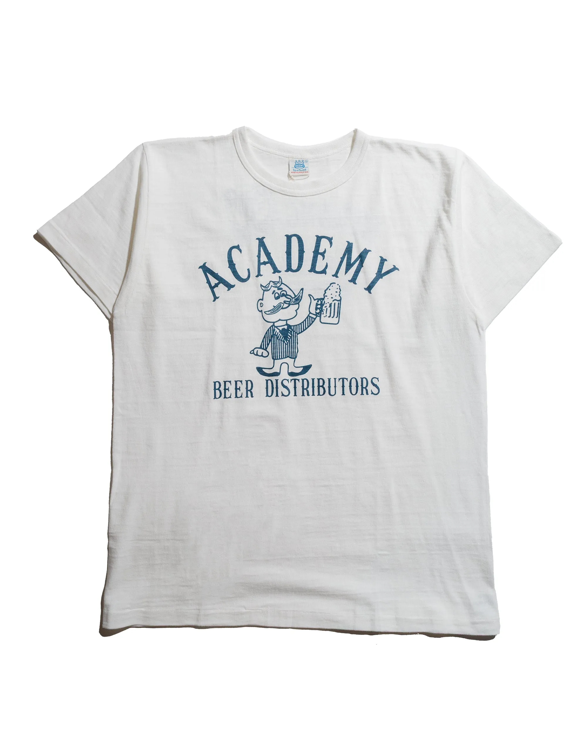 WrinkleResistant Easy Wear Option Warehouse Lot. JG-CS06 Academy Beer Distributors T Off White