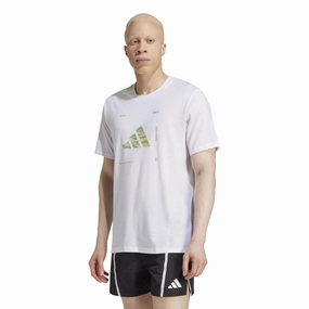 Climacool Training Camo Logo Graphic T-Shirt Sleek Design Wrinkle Resistant Texture