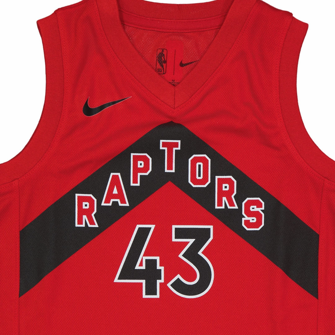 NBA - Kids' Toronto Raptors Pascal Siakam Icon Jersey (HZ2B3BX6P00 RAPPS) Flexible Shoulder Design Soft Texture