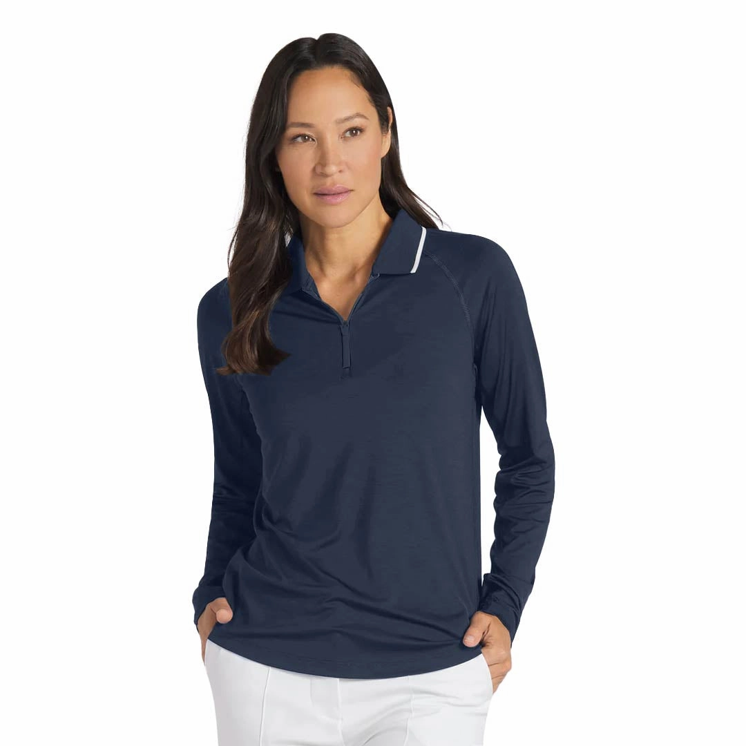 Puma - Women's YouV Long Sleeve Polo (537499 02) Stylish Comfort