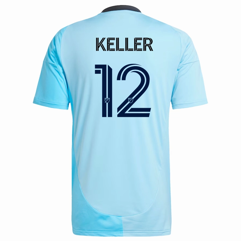Laser Cut Ventilation adidas Minnesota United Kipp Keller Away Jersey 25/26 (Zenith Blue)