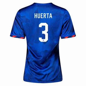 Nike Womens United States Sofia Huerta 4 Star Away Jersey 23/24 w/ 2019 World Cup Champion Patch (Hyper Royal/Loyal Blue) Lightweight Fit Athletic Day