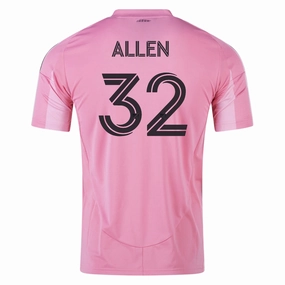 adidas Noah Allen Inter Miami CF Home Jersey 25/26 (Easy Pink) Anti Shrink Treatment Quick Movement