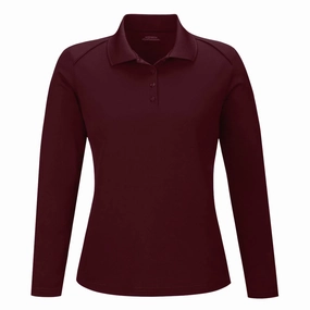 Quick Dry Material Drop Shoulder Extreme - Women's Eperformance Long Sleeve Polo (75111 060)
