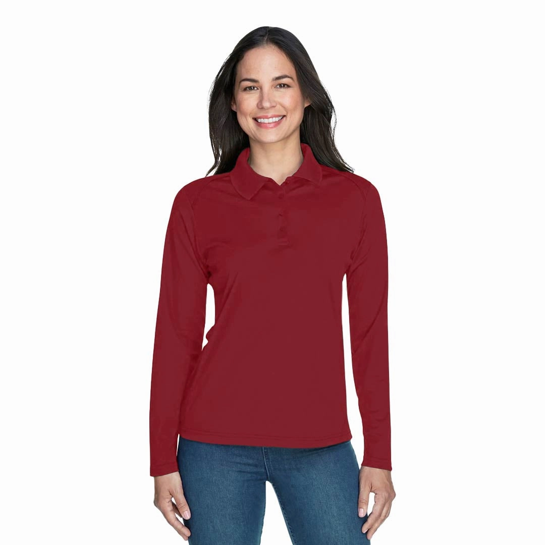 Vented Panels All-Purpose Wear Extreme - Women's Eperformance Long Sleeve Polo (75111 850)