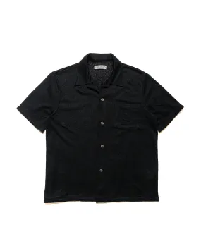 Our Legacy Box Shirt Shortsleeve Black Boucle mix and match