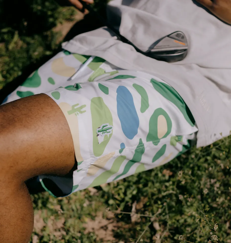 Style Mood Opaque Tone Manor  "Saguaro Summer Nylon Short" M - White Course Camo