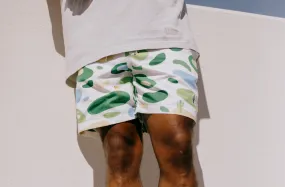Timeless Fashion Manor  "Saguaro Summer Nylon Short" M - White Course Camo