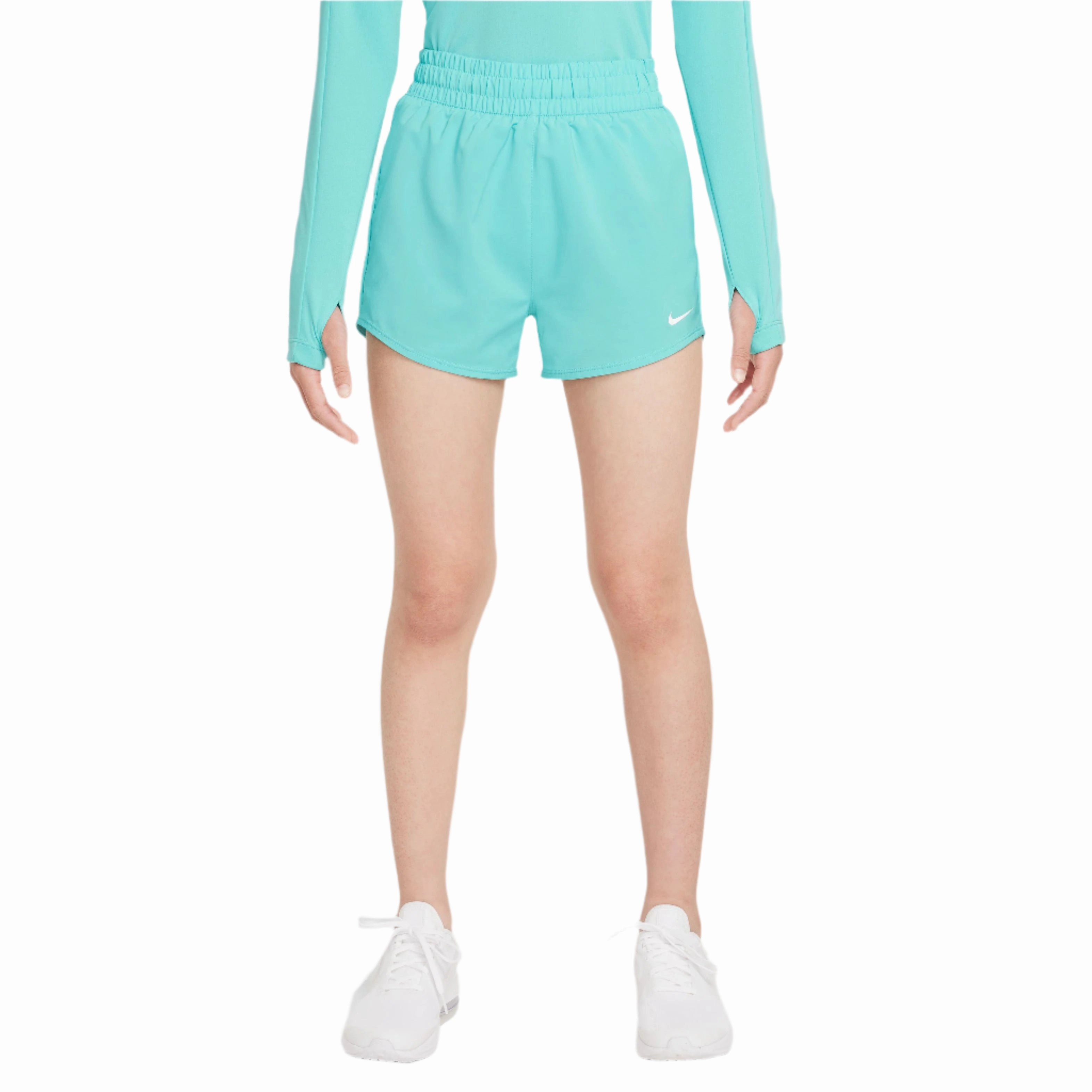 Junior's One High-Waisted Woven Training Shorts Loose Fit Streetwear