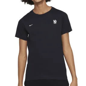 Beachwear teenagers' Nike Youth Chelsea Mini Logo T-Shirt 23/24 (Pitch Blue/Natural)